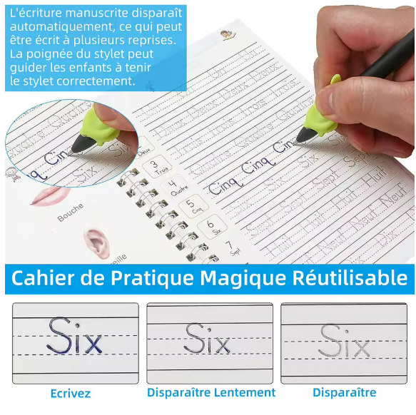ADMY Magic Book - J’écris, J’efface, Je progresse