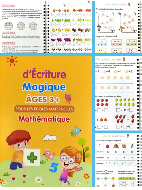ADMY Magic Book - J’écris, J’efface, Je progresse