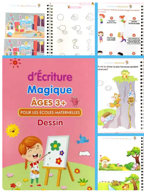 ADMY Magic Book - J’écris, J’efface, Je progresse