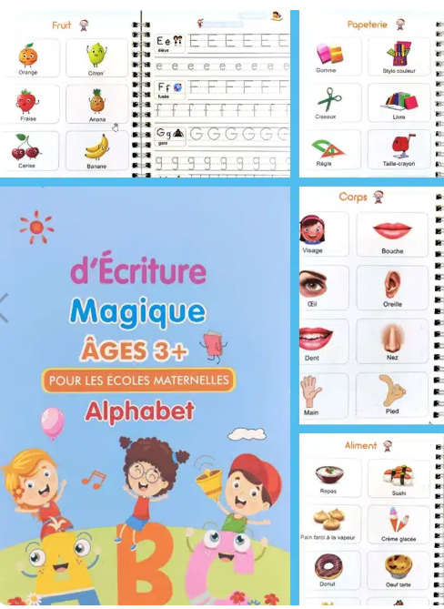 ADMY Magic Book - J’écris, J’efface, Je progresse
