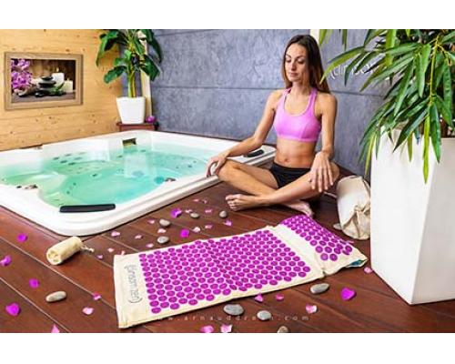 Tapis et oreiller d’acupression