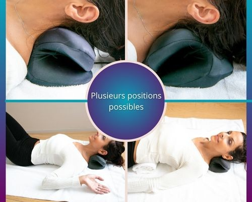 Coussin chauffant cervical en mousse à mémoire de forme