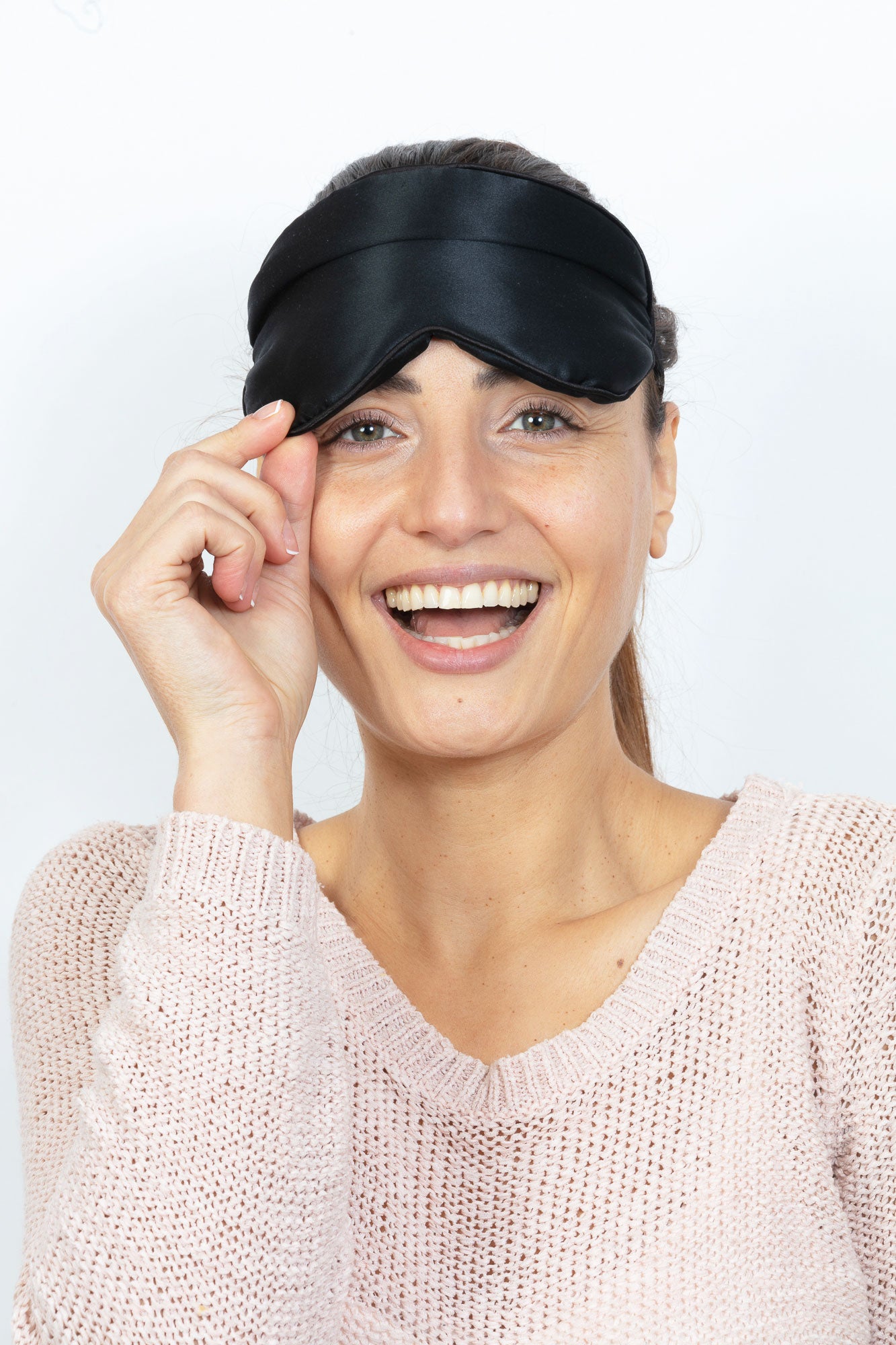 Masque de nuit en soie