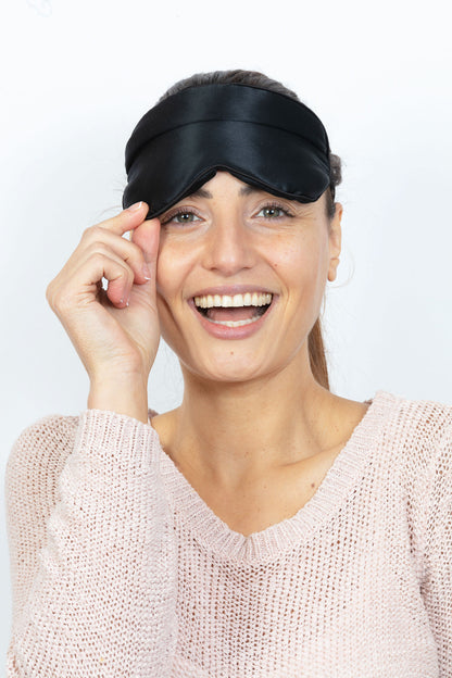 Masque de nuit en soie