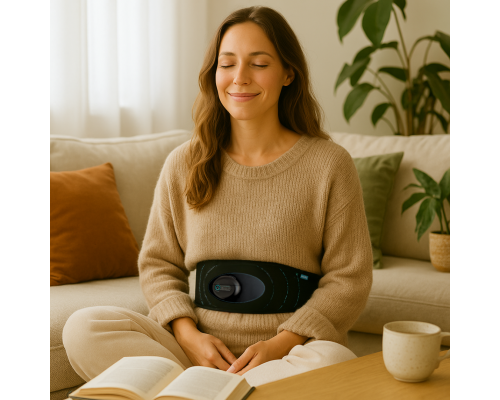 Ceinture abdominale de respiration et de cohérence cardiaque - NeoFlo