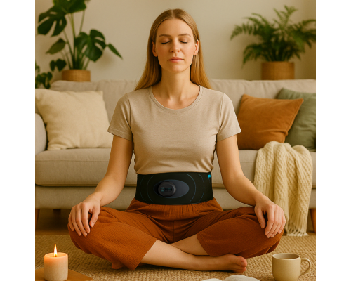Ceinture abdominale de respiration et de cohérence cardiaque - NeoFlo