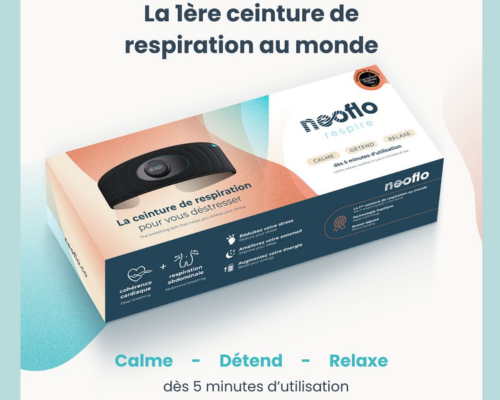 Ceinture abdominale de respiration et de cohérence cardiaque - NeoFlo