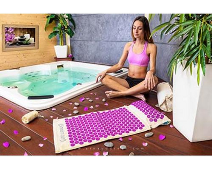 Tapis et oreiller d’acupression