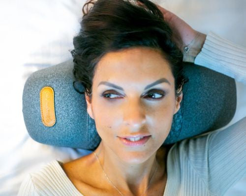 Coussin chauffant cervicales mémoire de forme