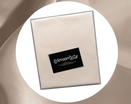 Pack taie d'oreiller et masque de nuit 100% soie